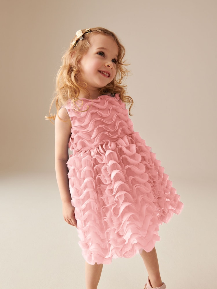 Pink - Ärmelloses Netzkleid (3Monate -7Jahre) - Bild 1 von 5 Pink - Ärmelloses Netzkleid (3Monate -7Jahre) - Bild 1 von 5