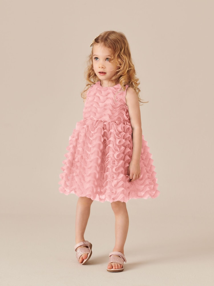 Pink - Ärmelloses Netzkleid (3Monate -7Jahre) - Bild 2 von 5 Pink - Ärmelloses Netzkleid (3Monate -7Jahre) - Bild 2 von 5