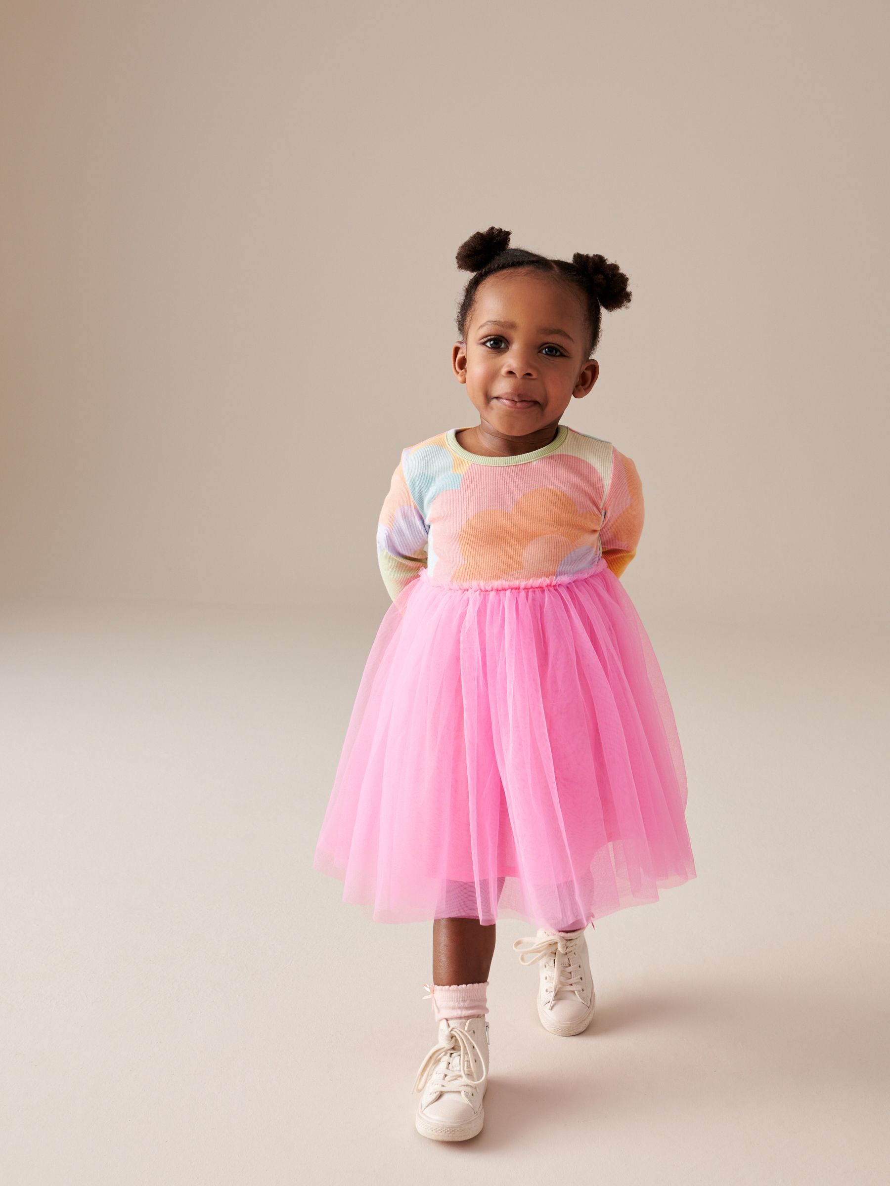 Pink rainbow dress store