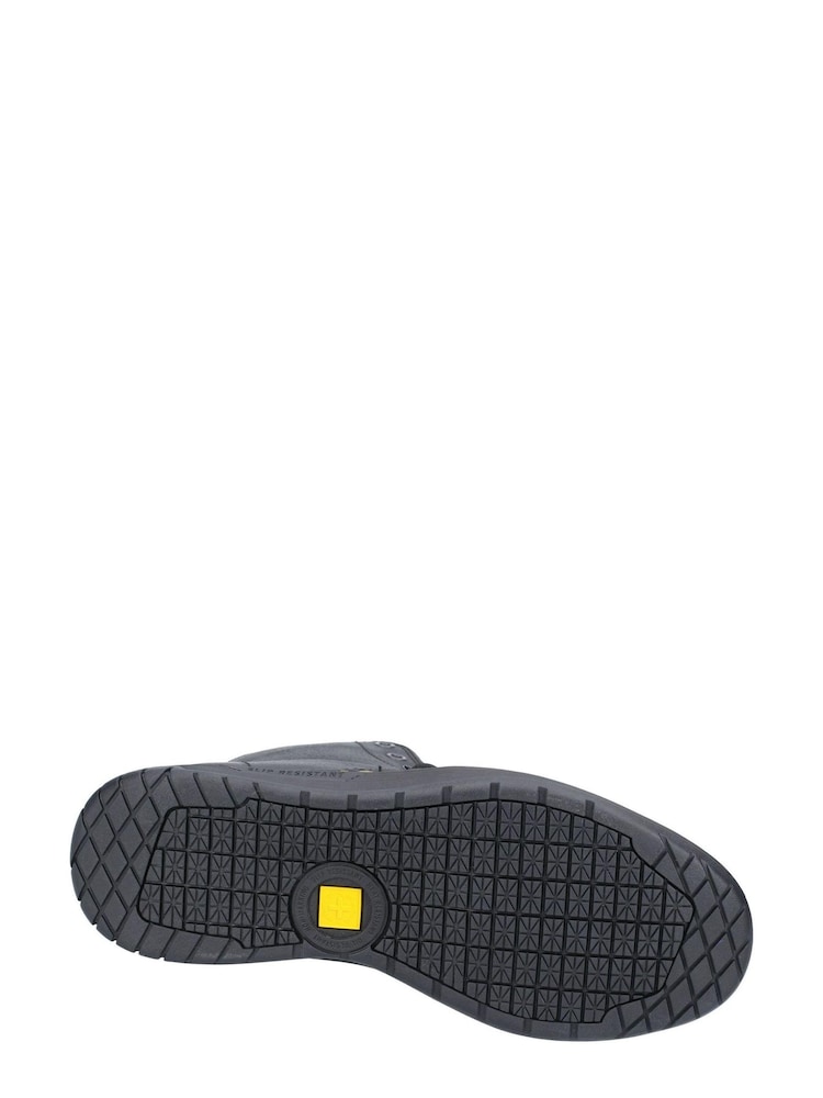 Dr. Martens Black Amwell Slip Resistant Leather Shoes - Image 4 of 4