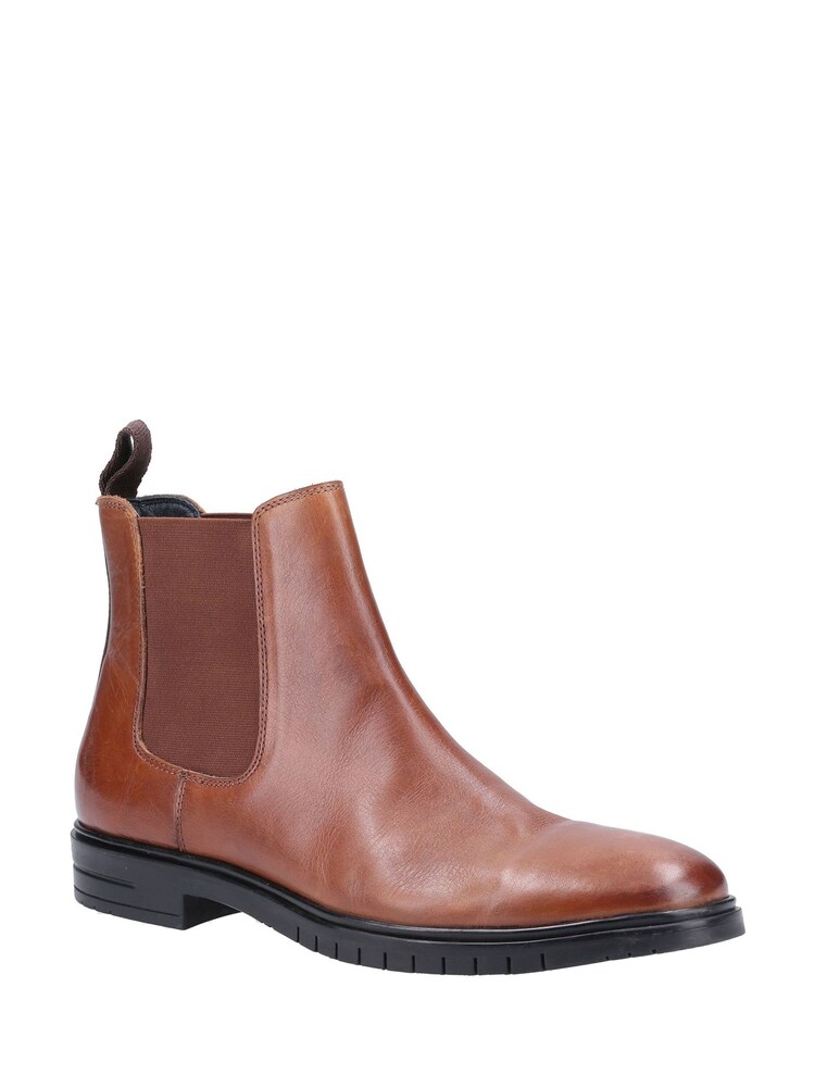Hush Puppies Brown Sawyer Boots - Image 2 of 4