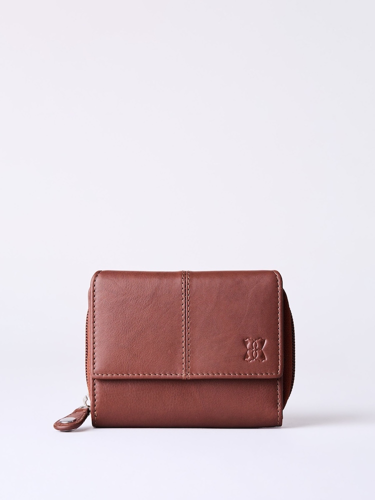 브라운 - Lakeland Leather Colby Small 지갑 - 5의 이미지 1