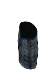 Lotus Blue Check-Print Full Slippers - Image 4 of 4