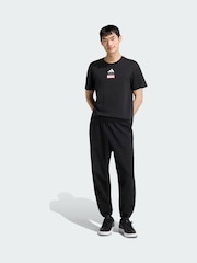 adidas Black Marvel Spider-Man Graphic T-Shirt - Image 1 of 5