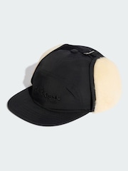 adidas Originals Black Earflap Cap - Image 1 of 4