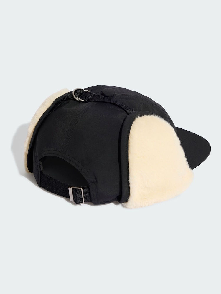 adidas Originals Black Earflap Cap - Image 2 of 4 adidas Originals Black Earflap Cap - Image 2 of 4