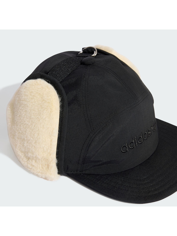 adidas Originals Black Earflap Cap - Image 4 of 4 adidas Originals Black Earflap Cap - Image 4 of 4
