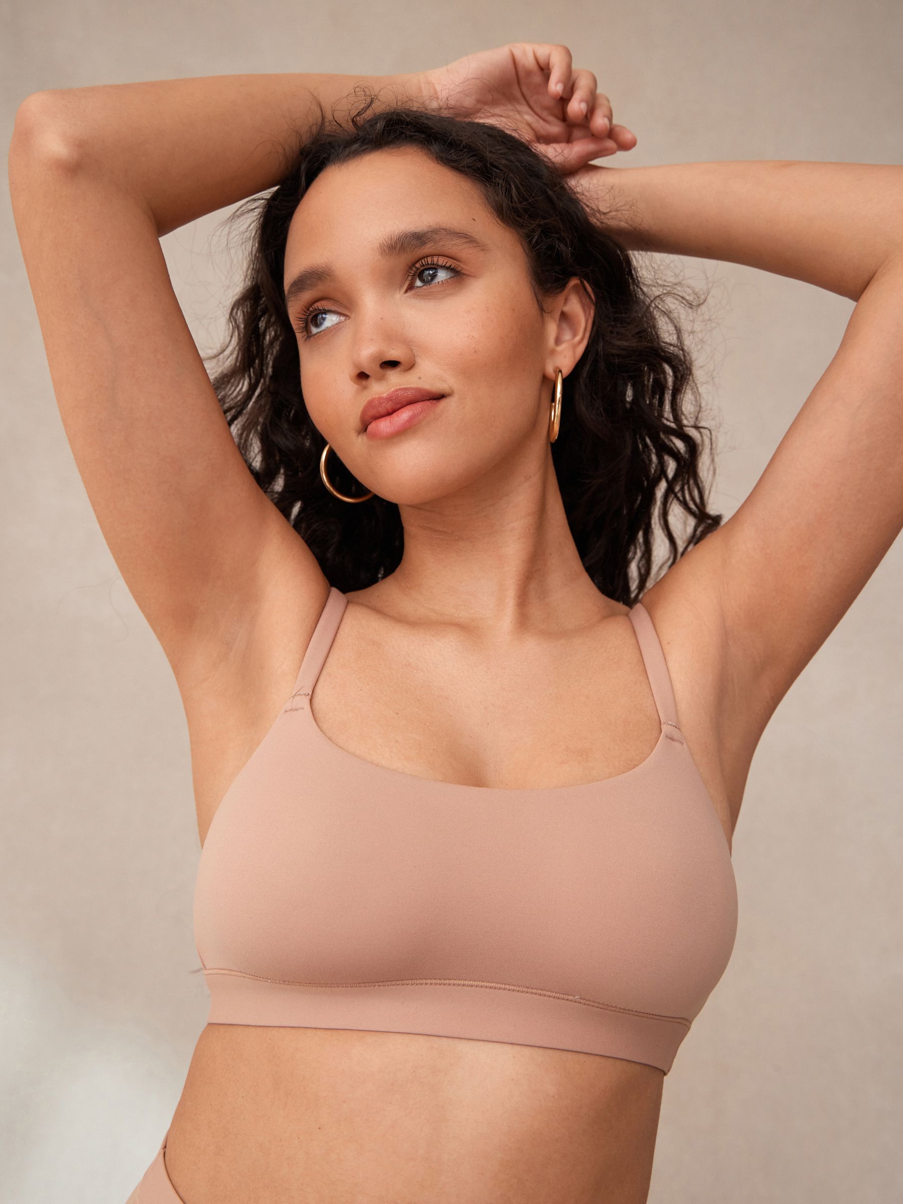 Buy self. Praline Nude Smoothing Comfort Non Wired Bralette from the Next  UK online shop