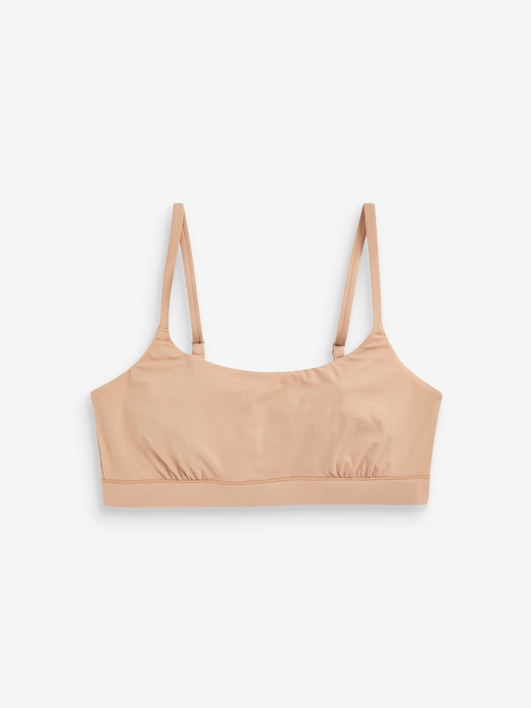 self. Praline Nude Smoothing Comfort Non Wired Bralette - Image 9 of 9