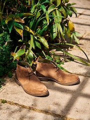 Barbour® Sand Suede Readhead Lace Chukka Boots - Image 1 of 6
