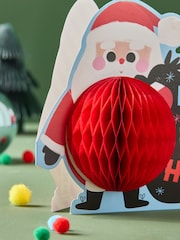 Honeycomb Santa Luxury 6 Pack Christmas Multipack Cards - Image 2 of 3