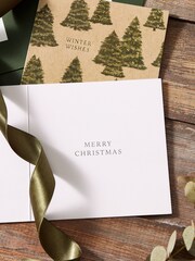 Evergreen Trees 20 Pack Christmas Multipack Cards - Image 2 of 3
