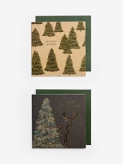Evergreen Trees 20 Pack Christmas Multipack Cards - Image 3 of 3