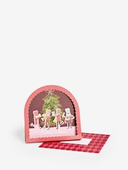 Pink Nutcracker 10 Pack Christmas Multipack Cards - Image 3 of 3
