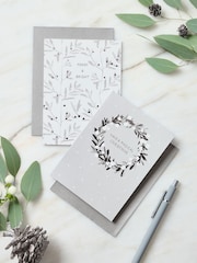 Silver Berries 20 Pack Christmas Multipack Cards - Image 1 of 3