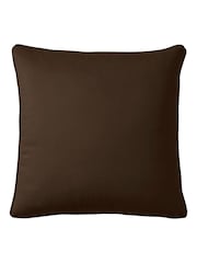 Appletree Chocolate Bobble Velvet Filled Cushion - Image 4 of 5