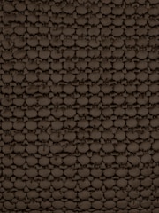 Appletree Chocolate Bobble Velvet Filled Cushion - Image 5 of 5