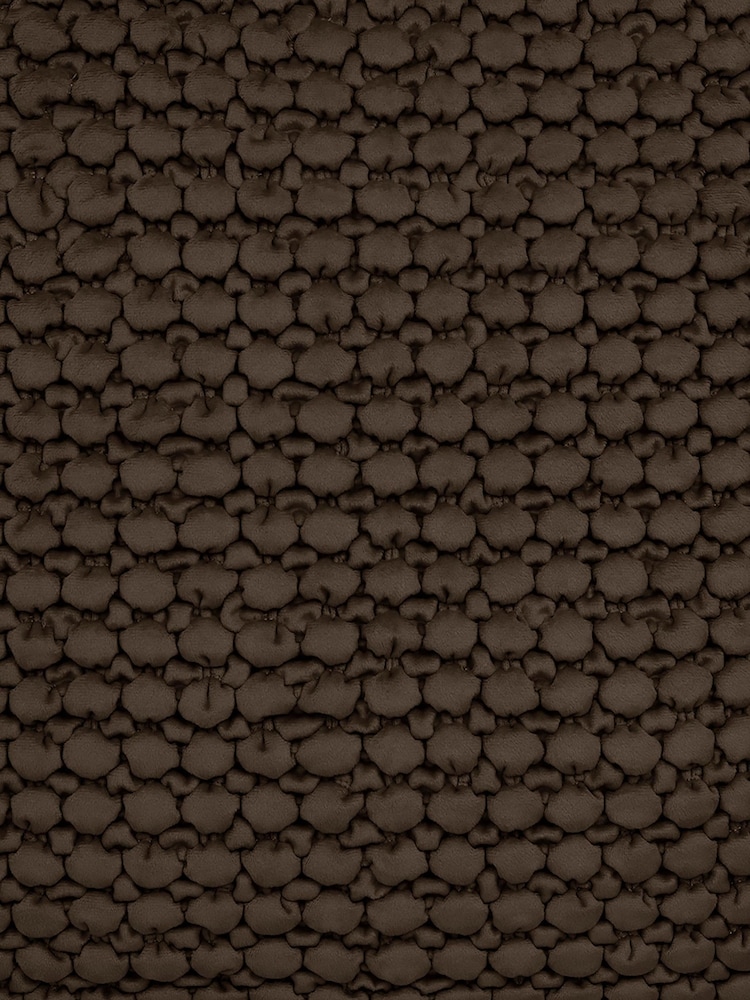 Appletree Chocolate Bobble Velvet Filled Cushion - Image 5 of 5 Appletree Chocolate Bobble Velvet Filled Cushion - Image 5 of 5
