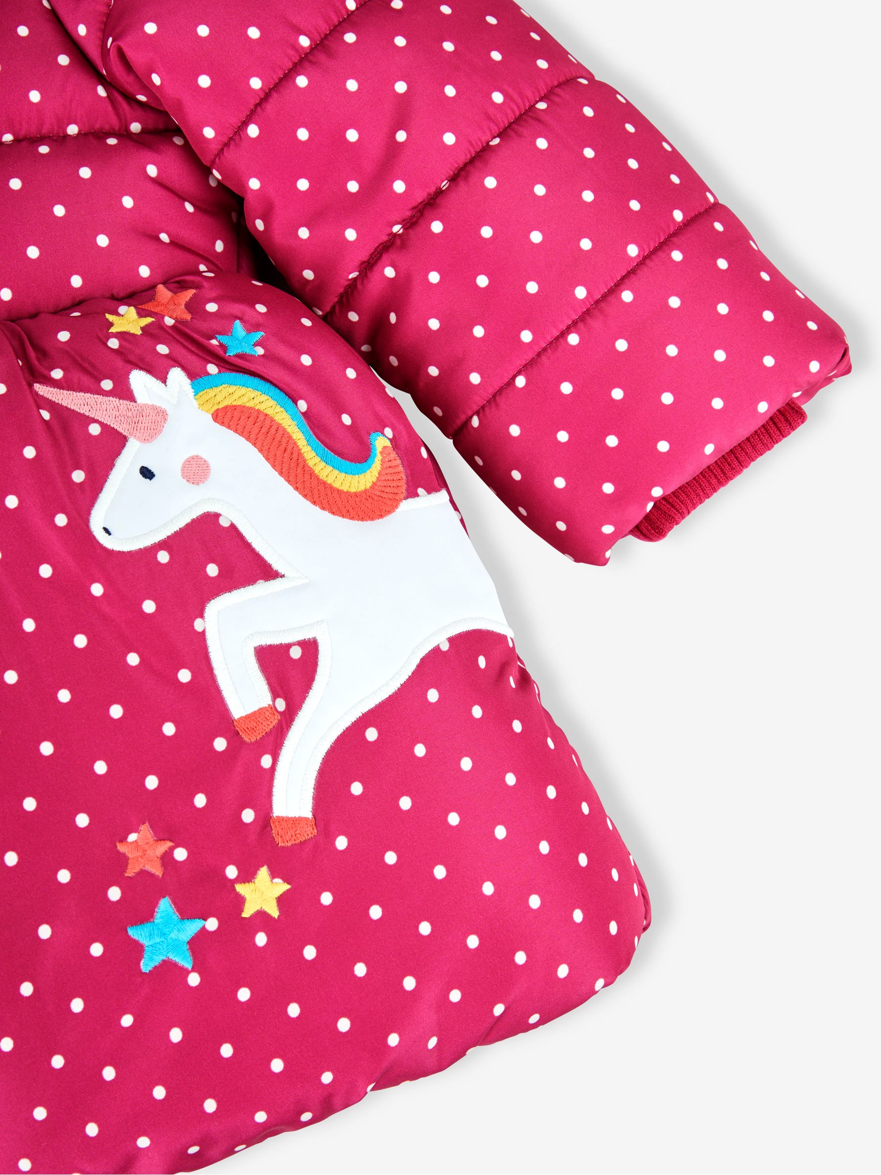 Unicorn puffer jacket sale