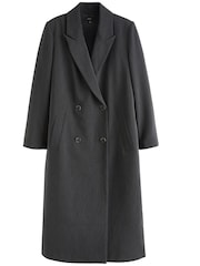 Grey Maxi Blazer Coat - Image 5 of 6