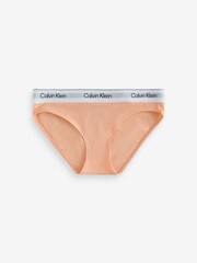 Calvin Klein Orange Brief Icon Cotton Modal Knickers - Image 6 of 6