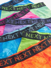 Bright Marble Print Trunks 7 Pack (3-16yrs) - Image 9 of 9