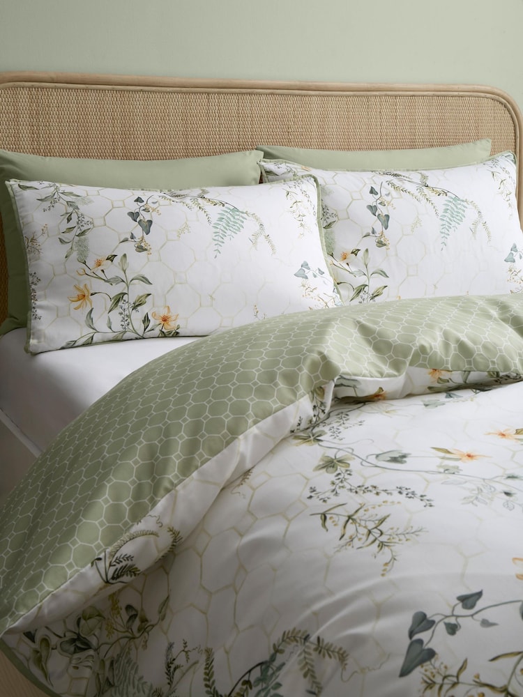 Appletree Floral Trellis Duvet Cover & Pillowcase Set - Slika 2 od 5