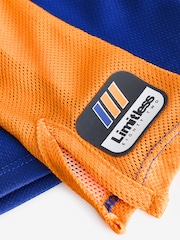 Blue/Orange Basketball Oversized T-Shirt And Cycling Short Set (3-16yrs) - Image 12 of 12