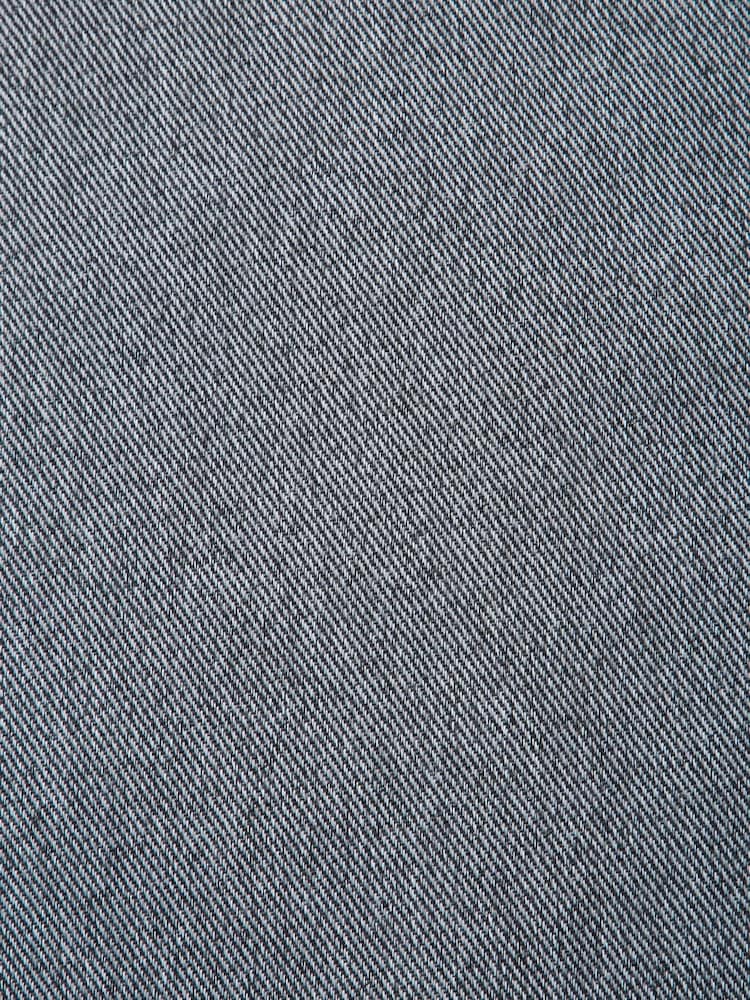 Curtina Charcoal Plain Twill Blackout Pair of Eyelet Curtains - Image 5 of 5