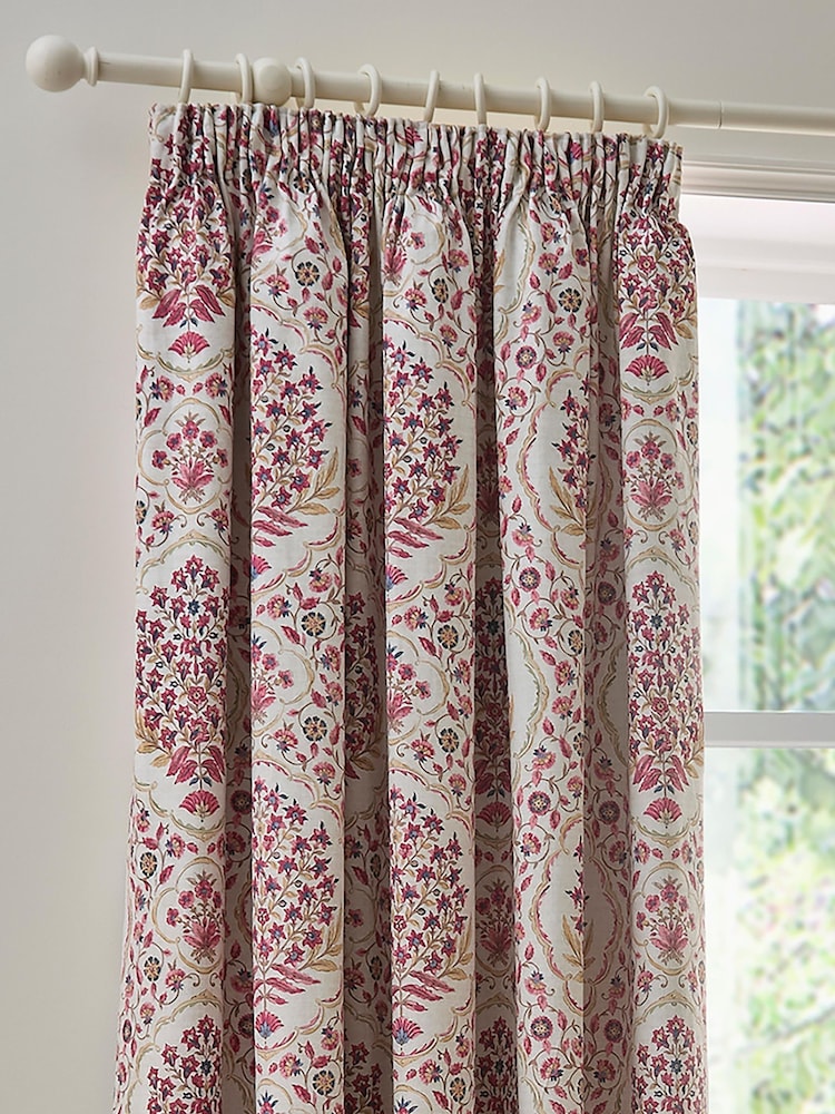 Dreams & Drapes Berry Ashmead Lined Pair of Pencil Pleat Curtains - Image 1 of 4 Dreams & Drapes Berry Ashmead Lined Pair of Pencil Pleat Curtains - Image 1 of 4