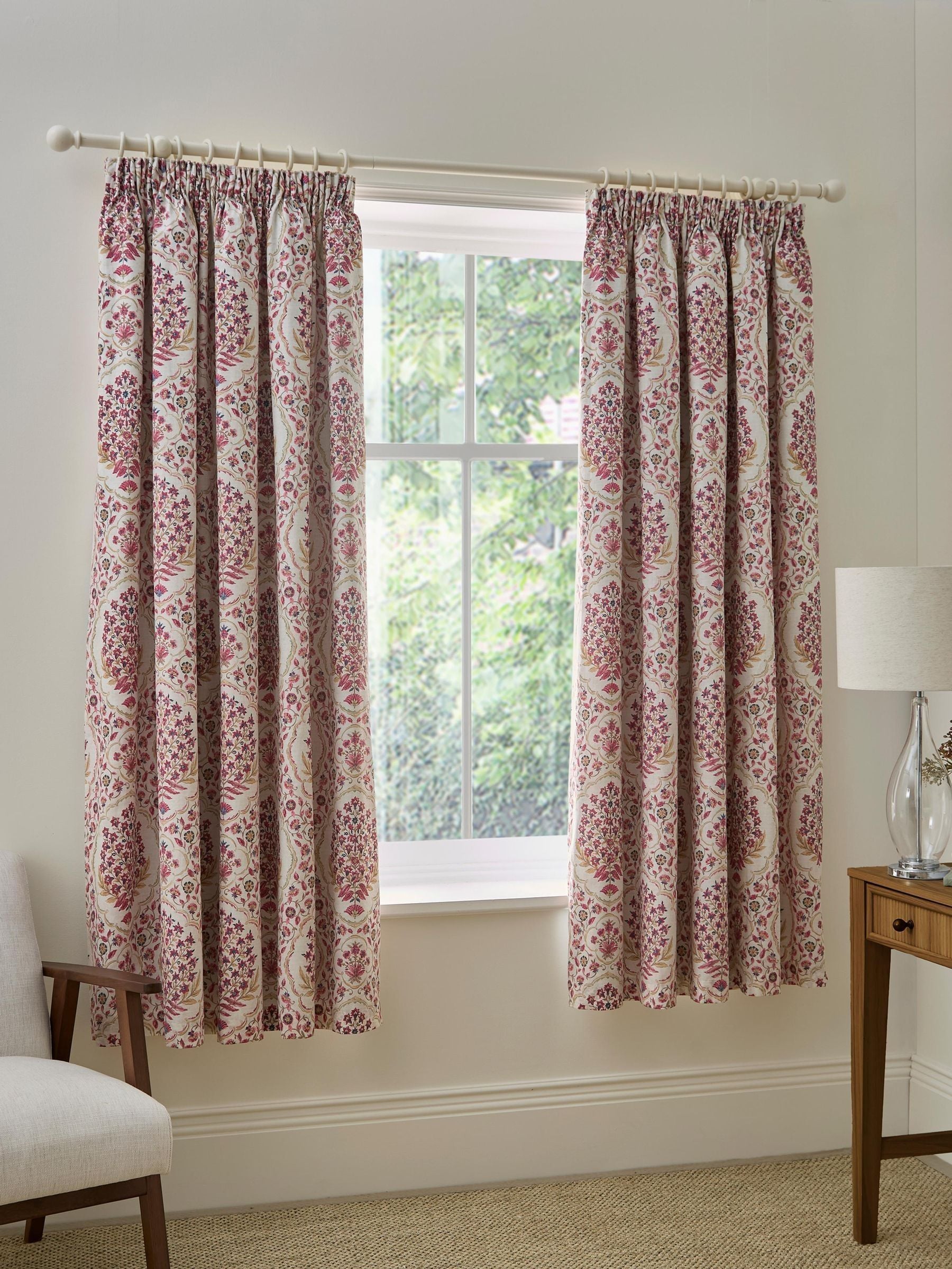 Buy Dreams & Drapes Berry Ashmead Lined Pair of Pencil Pleat