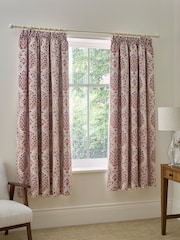 Dreams & Drapes Berry Ashmead Lined Pair of Pencil Pleat Curtains - Image 2 of 4