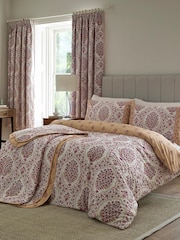 Dreams & Drapes Berry Ashmead Lined Pair of Pencil Pleat Curtains - Image 4 of 4