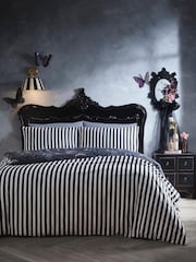 Fusion Grey Bows Noir Easy Care Duvet Cover & Pillowcase Set - Image 4 of 4
