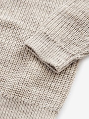 Neutral Crew Neck Knitted Jumper (3mths-7yrs) - Image 8 of 9