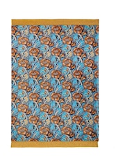 Laurence Llewelyn-Bowen Ochre Down the Dilly Velvet Throw - Image 6 of 6