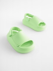 Fluorescencyjny zielony - Klapki z regulacją - Image 1 of 5