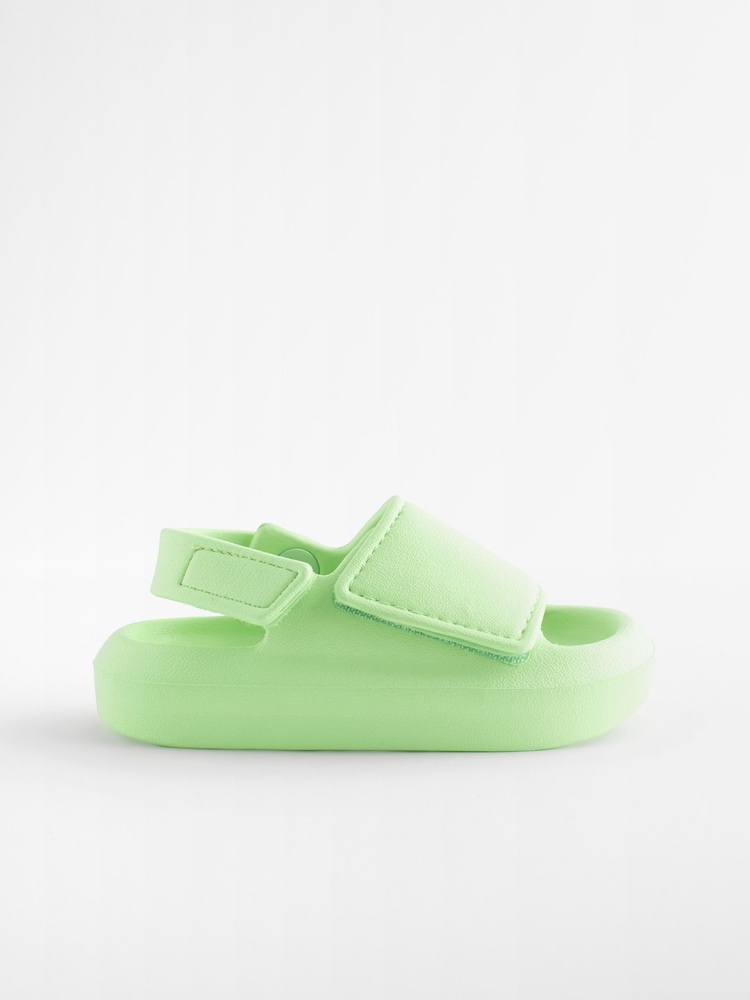 Fluorescencyjny zielony - Klapki z regulacją - Image 2 of 5