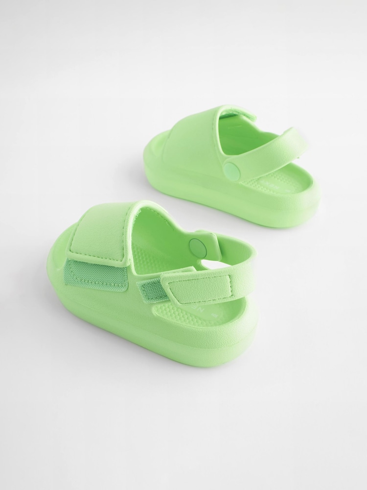 Fluorescencyjny zielony - Klapki z regulacją - Image 3 of 5