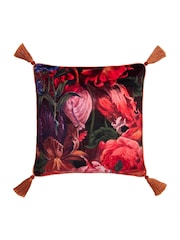 Laurence Llewelyn-Bowen Multi Grande Chintz Velvet Filled Cushion - Image 4 of 5