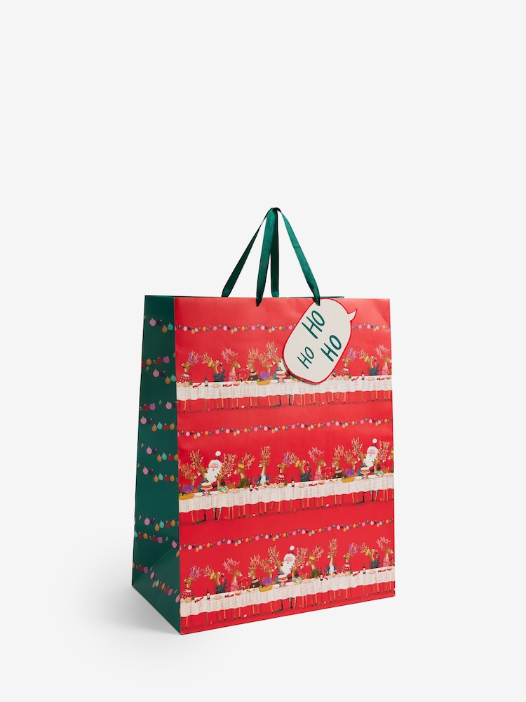Party Santa Christmas Large Gift Bags - Image 3 of 3