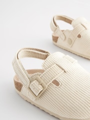 Neutral Co-rd Slip-On Clog Mules - Image 3 of 6