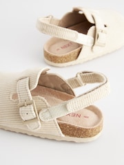 Neutral Co-rd Slip-On Clog Mules - Image 4 of 6
