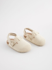 Neutral Co-rd Slip-On Clog Mules - Image 6 of 6