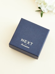 Silver Tone Usher Engraved Wedding Cufflinks - Image 4 of 5