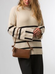 Pure Luxuries London Taylor Nappa Leather Grab Bag - Image 1 of 5