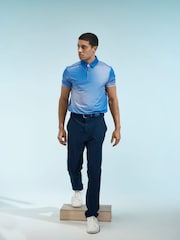 Reflo Blue Tagus Short Sleeve Polo Shirt - Image 1 of 6