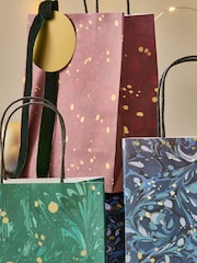 Marble Christmas 6 Pack Gift Bags - Image 2 of 3