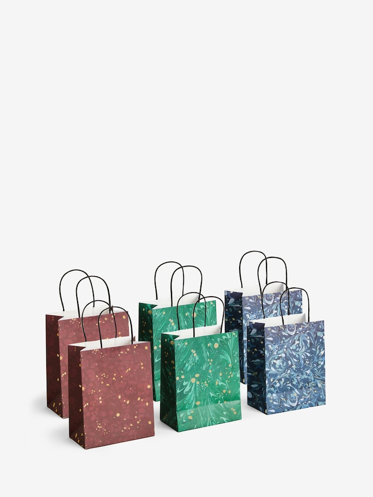 Marble Christmas 6 Pack Gift Bags - Image 3 of 3