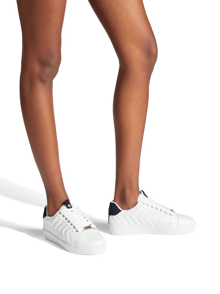 Alb - Pantofi sport Carvela Joyful Quilt - Image 1 of 5